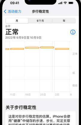 广平iPhone手机维修如何在iPhone开启'步行稳定性通知'