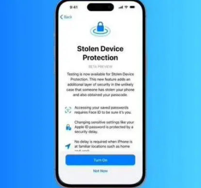 广平苹果授权维修店分享被盗设备保护功能开启方法 