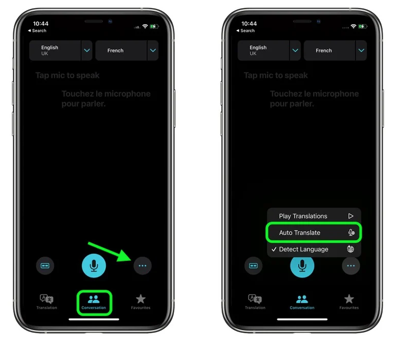 广平苹果手机维修分享iOS 15 “翻译” App 新改进 